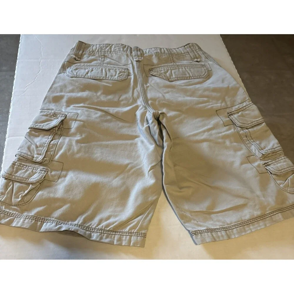 Lee Dungarees Shorts Boys Size 14 Regular Lot Of 2 Loose Cargo Camo Beige